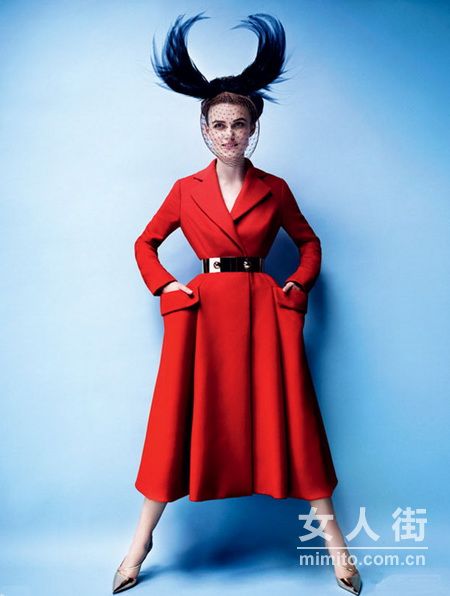 凯拉奈特莉登Vogue十月刊封面